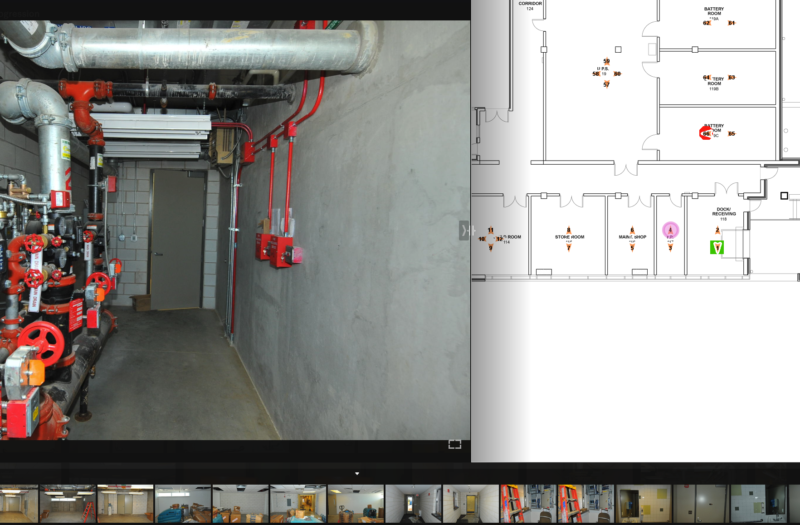 Multivista reality cpature services showcasing data center construction